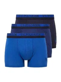 Us. POLO Assn. U.S. Polo Assn. Karıkşık Renk Erkek 3Lü Boxer 80522