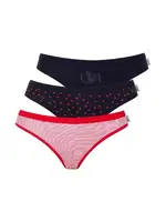 U.s Polo Assn. Pamuklu 3Lü Kadın Slip Külot 66425 Görsel