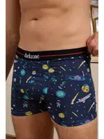 Uzay Desenli Boxer (Dijital Baskılı) Darkzone DZN2079 görsel 6