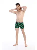 Uzaylı Desenli Dijital Baskı Çift Kaplan Erkek Boxer 796 Görsel görsel 6