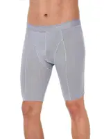 Uzun Modal Gri 3'lü Paket Erkek Boxer Yıldız 162 Gri