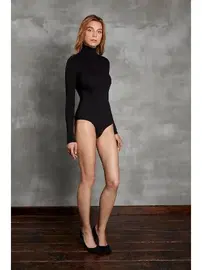 Doreanse Viloft Uzun Kollu Boğazlı Yaka Termal Kadın Body Doreanse 12463