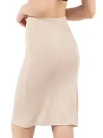 Viskon Kumaş Esnek Rahat Diz üstü Astar Jüpon Kombinezon Özkan 27134 Ten detay görünüm