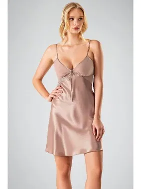 Ahu Lingerie Vizon 2li Sabahlık Gecelik Takım Ahu 7711 - Alternatif Görünüm