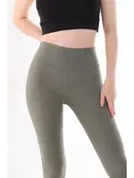 Çağla Geniş Fitilli Şardonlu Kadın Tayt Vogsing 345 Çağla Yeşili görsel 4