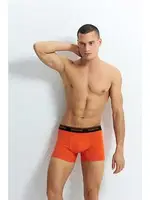 Wooster Erkek Boxer Turuncu Strech Cotton W-002 - 3 Adet Turuncu