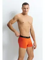 Wooster Erkek Boxer Turuncu Strech Cotton W-002 - 3 Adet Turuncu detay görünüm