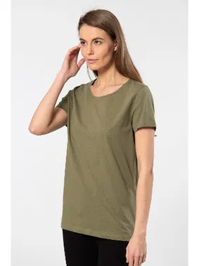 Wtshirt Düz Kesim Kısa Kollu Wtshirt London Kadın Tshirt - Alternatif Görünüm