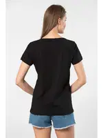 Pamuklu Derin V Yaka Kadın Tshirt Wtshirt Milano Wtshirt farklı açı