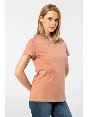 Wtshirt V Yaka Kısa Kollu Wtshirt Venice  Kadın Tshirt