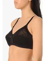 Yeni İnci 1905 Minimizer Desteksiz Balensiz Toparlayıcı Sütyen (1 Beden Küçültür) Siyah görsel 5