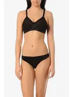 Yeni İnci 1905 Minimizer Desteksiz Balensiz Toparlayıcı Sütyen (1 Beden Küçültür) Siyah görsel 7