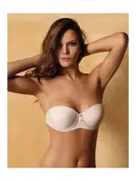 Desteksiz Straplez Sütyen Yeni İnci 6600 Beyaz detay görünüm