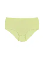 Yeşil 6'lı Paket Likralı İz Yapmaz Kadın Bato Külot Yıldız 3742 Yeşil detay görünüm