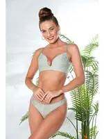 Yeşil Dekolte Sütyen ve Slip Takım Gallipoli MGP 31772 Mint Yeşil