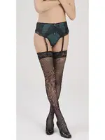 Yeşil Jartiyer Tanga Takım Moonlight 3214 Yeşil