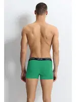 Yeşil Strech Cotton Erkek Boxer Wooster W-062 - 3 Adet Yeşil farklı açı