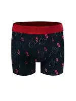 Yılbaşı Desenli Kırmızı Boxer Darkzone NWY0002