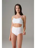 Yüksek Bel Kadın Slip Korse Doreanse 5913 Beyaz