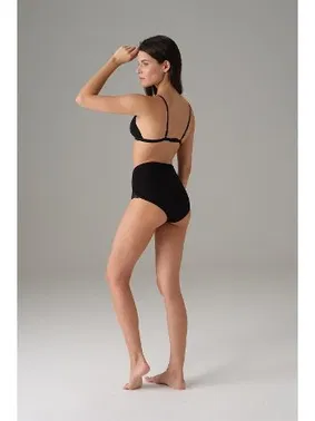 Doreanse Yüksek Bel Pamuklu Dantelli Kadın Slip Doreanse 7136 - Alternatif Görünüm