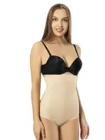 Yüksek Bel Vücut Şekillendirici Etkili Premium Lazer Korse Miss Modinn 9010 Ten