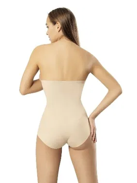 Miss Modinn Yüksek Bel Vücut Şekillendirici Etkili Premium Lazer Korse Miss Modinn 9010 - Alternatif Görünüm