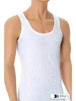 %100 Pamuk Erkek Kaşkorse Atlet ÖTS 1224 Beyaz