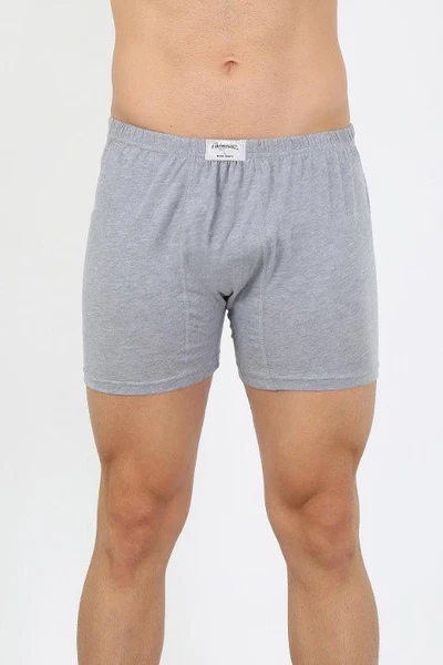 Gri Erkek Pamuk Penye Boxer Külot Akbeniz 40130