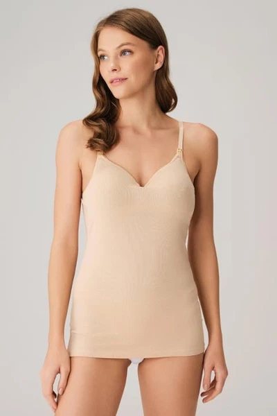 Anıl Balensiz Emzirme Atleti Göğüs Içi Yumuşak Cup Dahil 8557