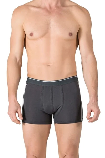 Antrasit Penye Likralı Pamuklu Boxer Özkan 11314