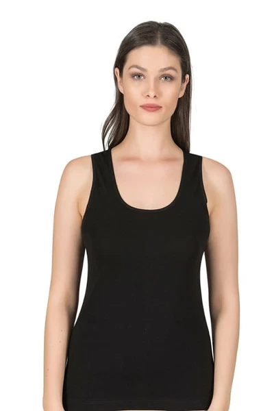 Biyeli Pamuklu Ribana Esnek Rahat Kalın Askılı Örme Kadın Atlet Özkan 0111