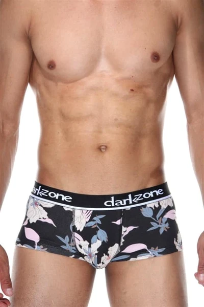 Çiçek Desenli Kısa Darkzone Erkek Boxer DZN3312