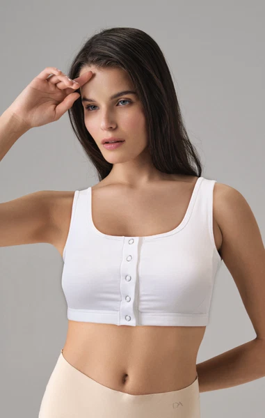 Çıtçıtlı Kaplı Kadın Spor Sütyen Doreanse 5556