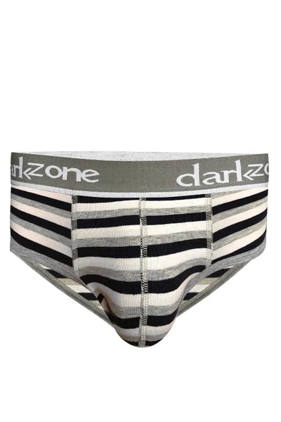 Çizgili Desenli Hipster Erkek Slip Darkzone DZN6127