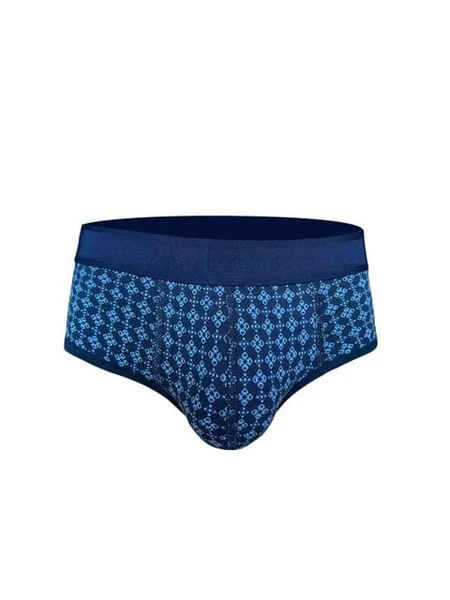 Desenli Lacivert Hipster Erkek Slip Darkzone DZN6123