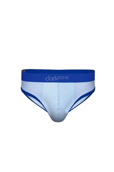 Desenli Mavi Hipster Erkek Slip Darkzone DZN6129
