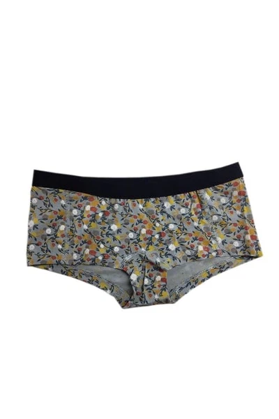 Çiçek Desenli Kadın Boxer Dijital Baskılı Darkzone DZBYN0022