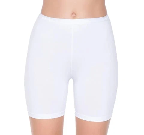 Dizüstü Kemerli Beyaz 3'lü Paket Likralı Kadın Tayt Yıldız 3605