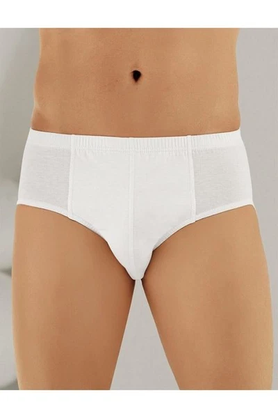 Erkek Beyaz Pamuklu Külot Arma Yıldız 1117