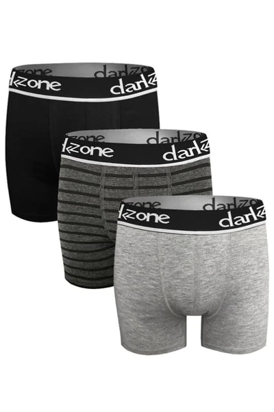 Erkek Boxer Pamuklu 3'Lü Set Darkzone DZN9102