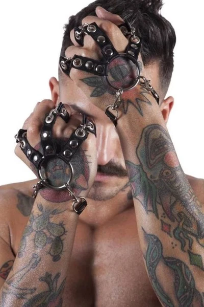 Erkek Deri El Harness missisX 88042