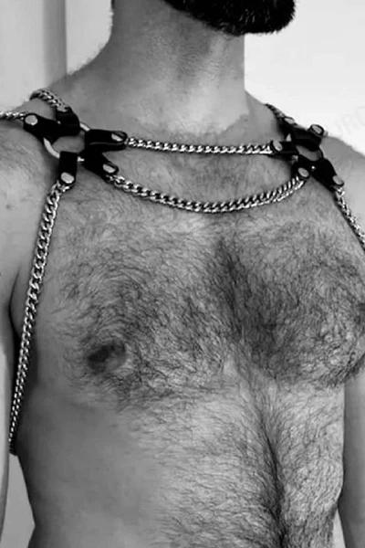 Erkek Harness Yeni Sezon BDSM Kostüm missisX 88080