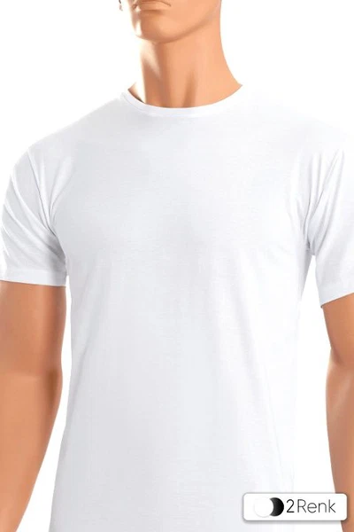 Erkek T-shirt Siyah & Beyaz Süprem ÖTS 1620