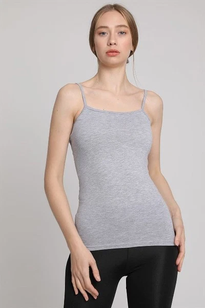 Gri İp Askı Atlet Arma Yıldız 3356