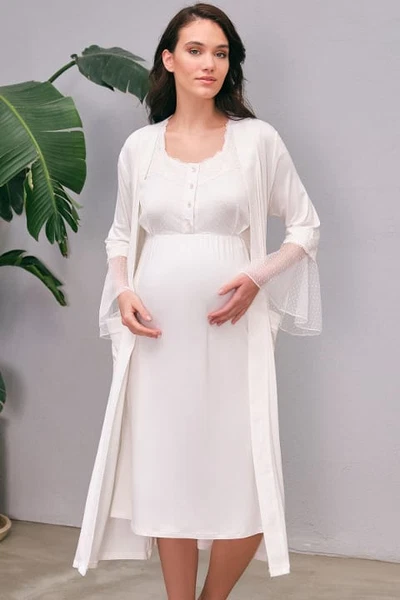 Hamile Sabahlık ve Gecelik Takım Anıl 5649