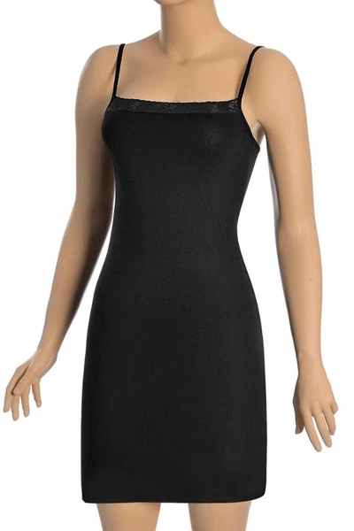 Kadın Ip Askılı Likralı Atlet Kombinezon Jüpon Astar ÖTS 3245