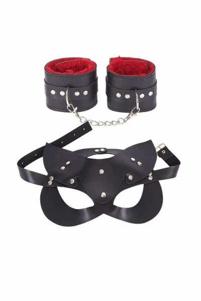 Kedi Maske El Kelepçesi Harness Set missisX 6026