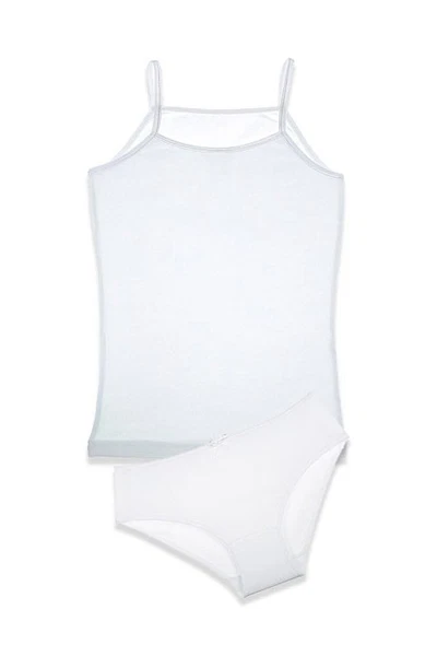 Kız Çocuk Beyaz Atlet Külot Takım %100 Pamuk Arma Yıldız 7510