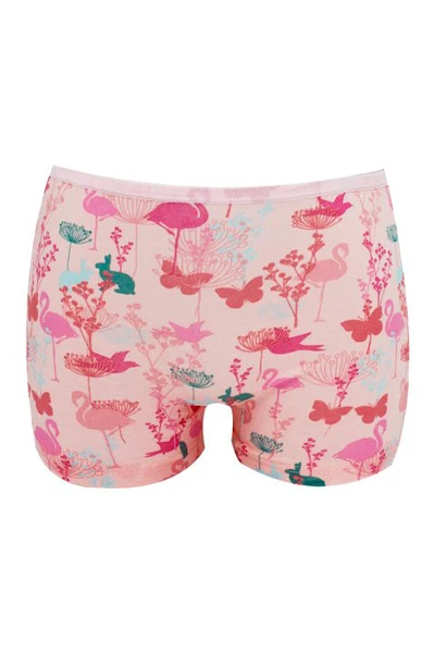 Kız Çocuk Boxer Likralı Karışıkk Desenli Renkli ÖTS 8236 - 6 ADET