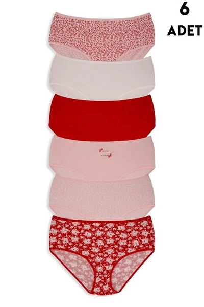 Bato Yüksek Bel Külot Büyük Beden 6 ADET Koza Biat KZ54000-658